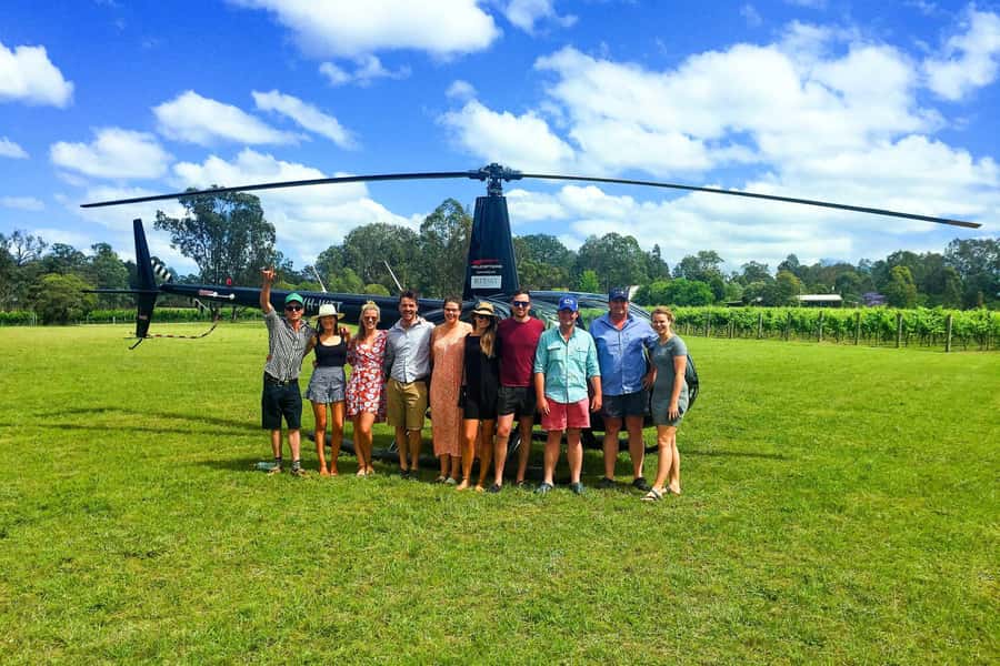 15 Minute Helicopter Scenic Flight Hunter Valley - Meeting at Cessnock: How to Keep Logistics Simple
