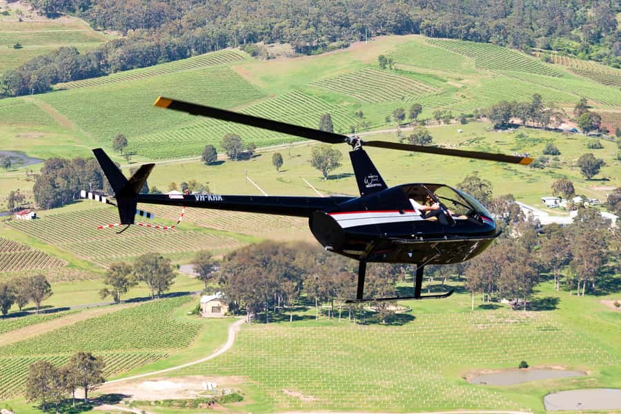 20 Minute Helicopter Scenic Flight Hunter Valley - A 20-Minute Helicopter Flight Over the Real Hunter Valley