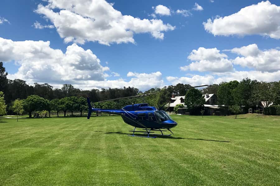 20 Minute Helicopter Scenic Flight Hunter Valley - Taking Off With Headsets On: How to Make Those First Minutes Count