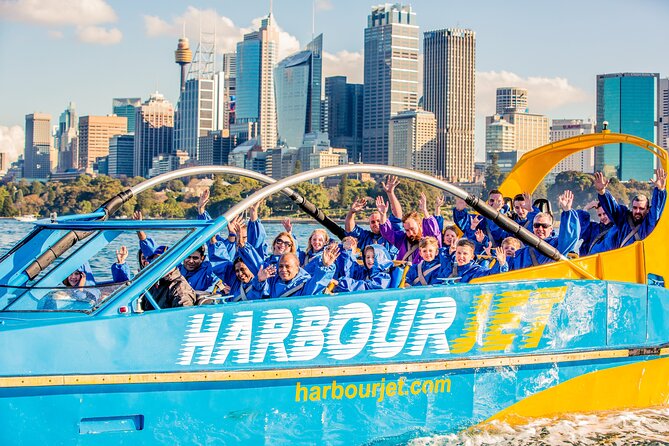 30-Minute Sydney Harbour Jet Boat Ride: Jet Blast - Value check on $60.97 for a 30-minute landmark stunt ride