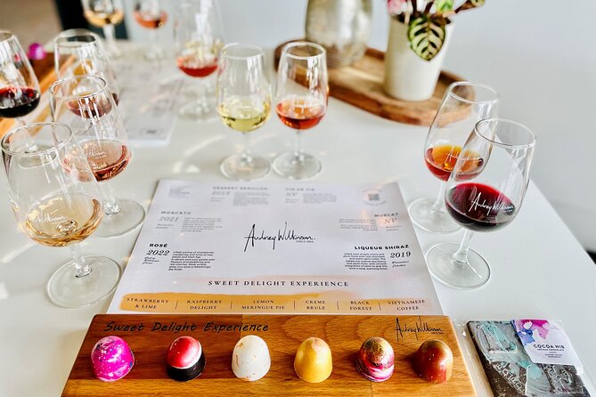 Audrey Wilkinson Vineyard - Sweet Indulgence Experience - Dessert wine plus chocolate pairing: what you should pay attention to