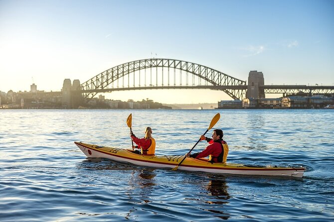 Beautiful Sydney Harbour Breakfast Kayaking Tour - The paddle route: Bridge, Opera House, and Luna Park photo stop plus main bays