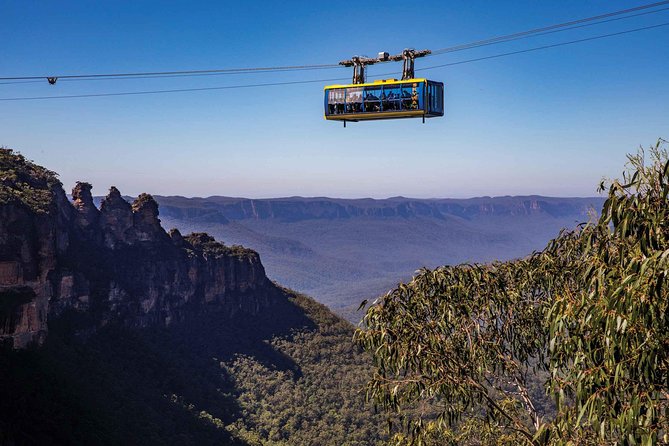 Blue Mountains In a Day:Private Day Trip From Sydney - Up into the Blue Mountains: Lincoln Rock and the big viewpoint load