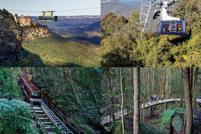 Blue Mountains Small-Group Tour from Sydney with Scenic World,Sydney Zoo & Ferry - Jamison and Megalong Valley viewpoints, then a real lunch break