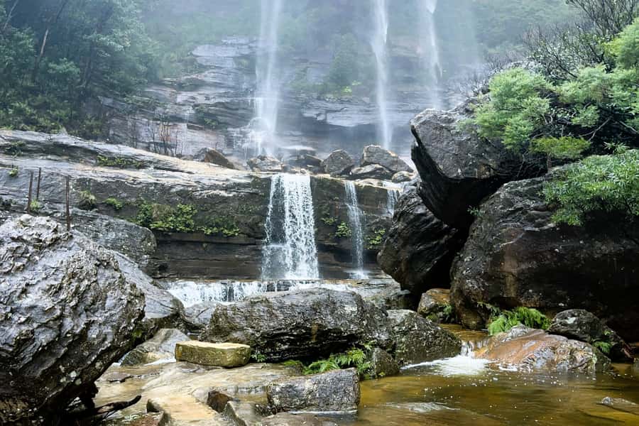 Blue Mountains Sunset Waterfalls Wildlife Tour From Sydney - Glenbrook break: where you reset before the big sights