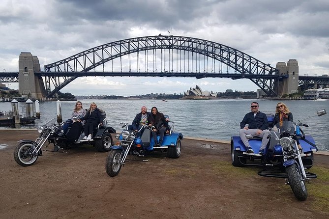 Bondi & Sydney Sights Trike Tour 1.5hrs - Pickup points, mobile ticket, and how you get kitted out