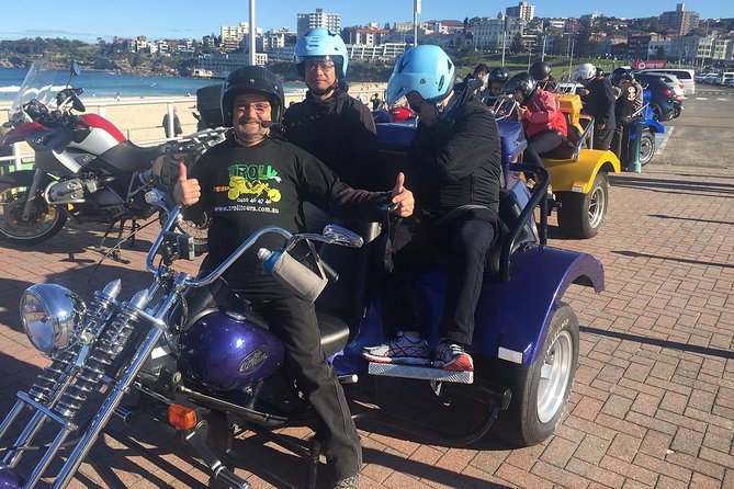 Eastern Sydney Panorama trike tour - Kings Cross drive-through and the Bondi Beach photo stop