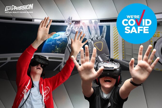 Entermission Sydney 60min Virtual Reality Escape Rooms - Key things to know before you play