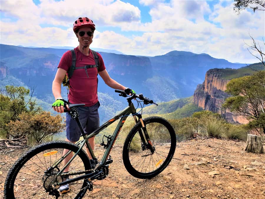 From Blue Mountains: Mountain e-Bike Ride, HANGING ROCK - Blackheath start, setup, and the self-guided rhythm