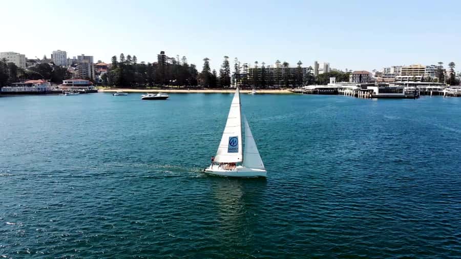 From Manly: Sydney Harbour Hands-On 2.5 Hour Yacht Cruise - The Hands-On Part: Helping Set Sails and Steer