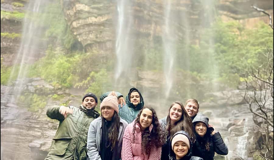 From Sydney: Blue Moutains and Featherdale Day Tour - Wentworth Falls and Lincoln’s Rock: waterfalls and classic Blue Mountains angles