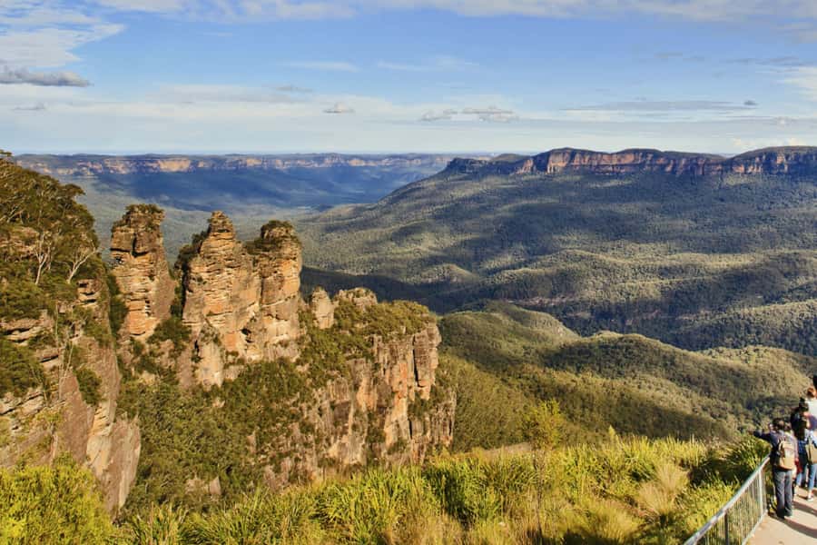 From Sydney: Full Day Blue Mountains Tour in a small group - Wentworth Falls: one hour of waterfall energy