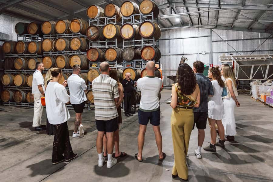 From Sydney: Full-Day Hunter Valley Wine Tour & Lunch - Third winery stop: behind-the-scenes wine production and cheese pairing