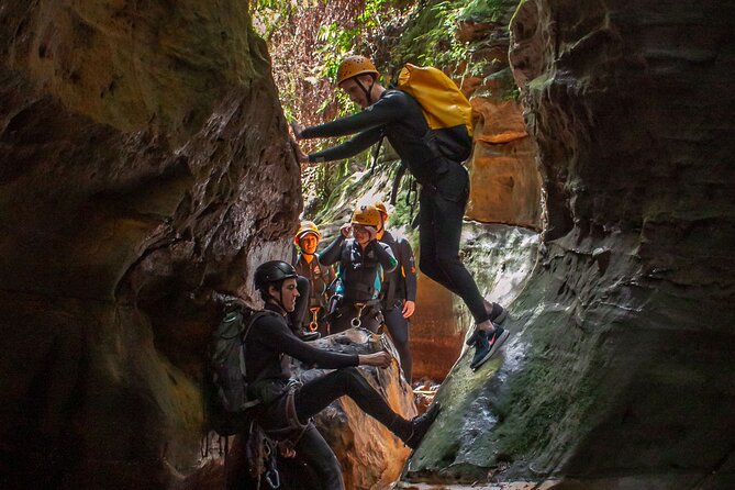Full-Day Canyoning Experience at Stunning Empress Canyon - What the canyon offers beyond the brochure: jumps, slides, and water movement