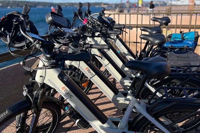 Guided Electric Bike Tour of Sydney with Bluetooth helmets - Meeting at 10 Beauchamp Ln in Surry Hills and getting ready