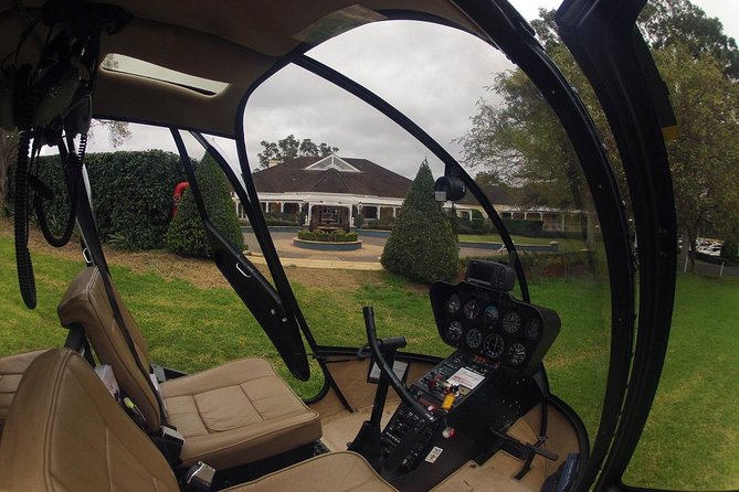 Hunter Express Helicopter Flight - A Six-Minute Helicopter Taste of Hunter Valley