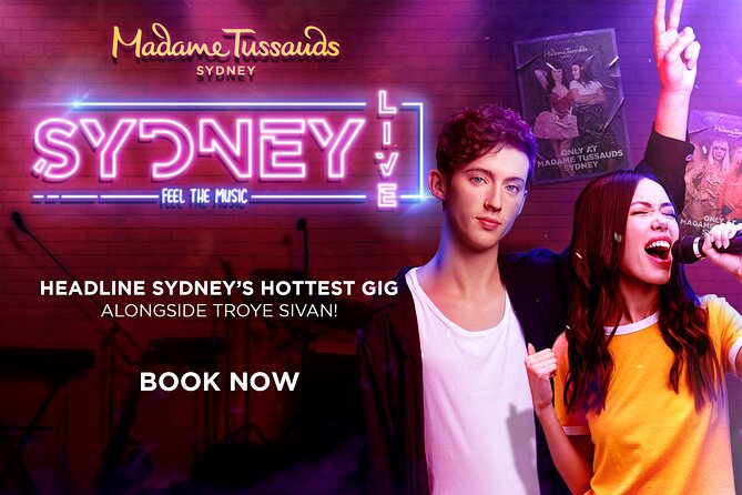 Madame Tussauds Sydney Entrance Ticket - Getting In Smoothly With Timed Entry and a Mobile Ticket