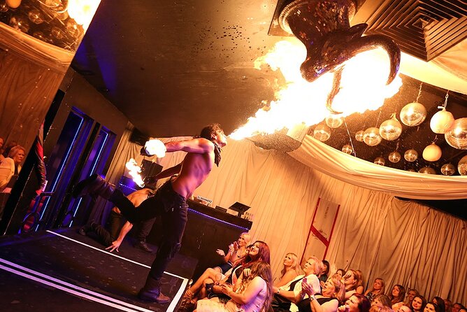 Magic Men Cabaret Show - The Show Itself: Music, Eye Candy, and Stage Lighting
