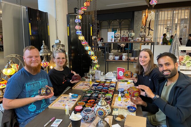 Mosaic Art Classes Sydney: Turkish Lamp Workshop - Finishing at Home vs Getting Help With Plastering
