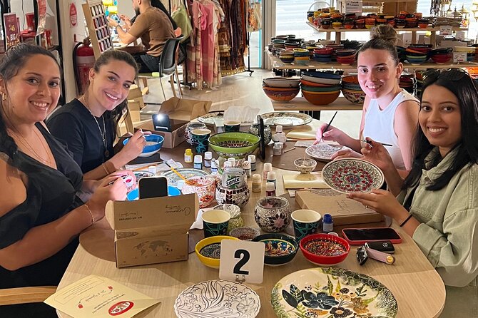 Paint and Sip Classes Sydney: Ceramic Plates & Bowls - How the 2.5 Hours Usually Runs, From Welcome to Finishing Your Piece