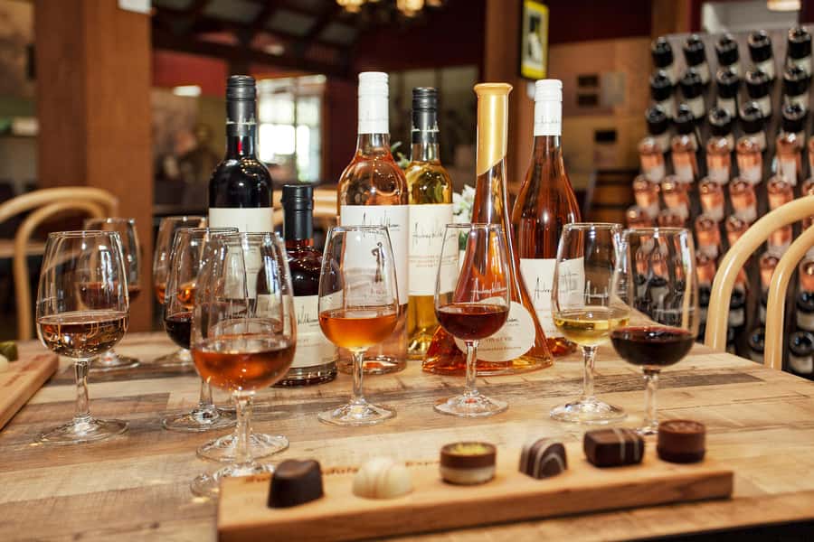 Pokolbin: Sweet Indulgence Experience at Audrey Wilkinson - Take Home Gifts: Etched Glass and Handcrafted Chocolate