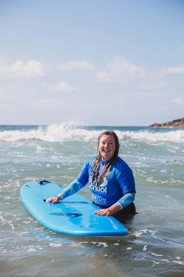 Port Stephen: One Mile Beach Group Surf Lesson - How you learn to stand up (without overthinking it)