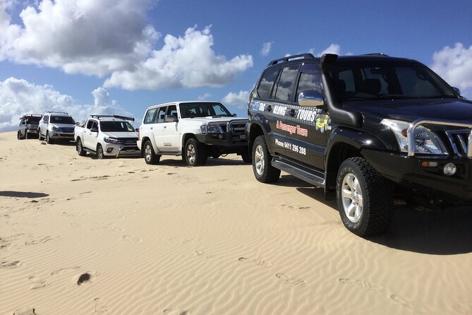 Port Stephens, Beach and Sand Dune 4WD Tag-Along Tour - How the 4WD tag-along works from Anna Bay