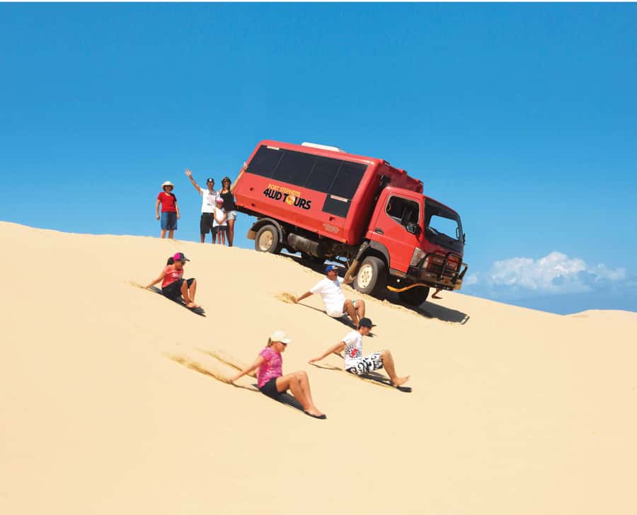 Port Stephens: Birubi Beach 4WD Tour with Sandboarding - Stop at Stockton Beach and Anna Bay: what you’re seeing and why it matters