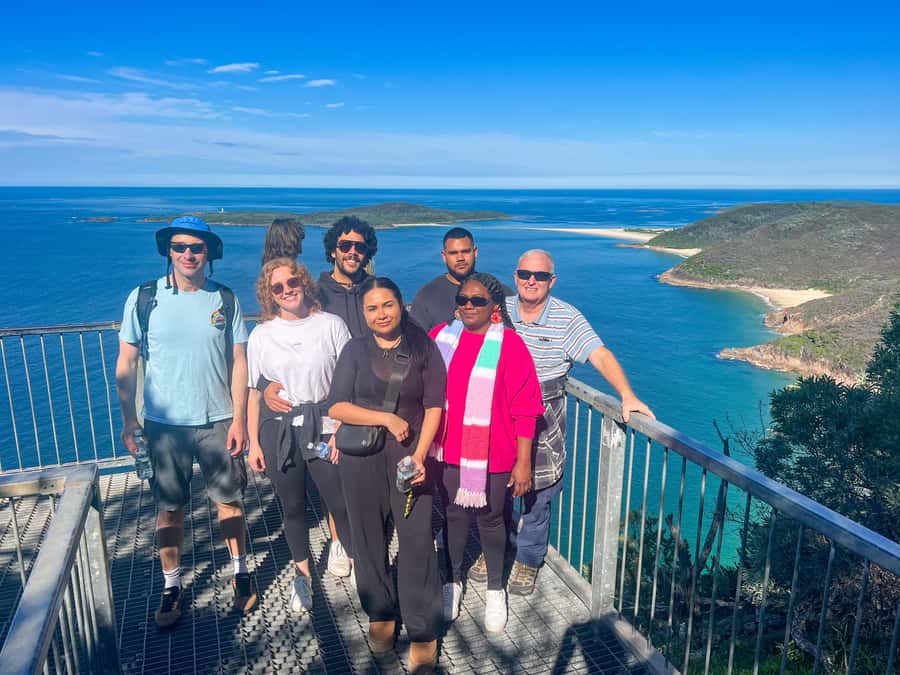 Port Stephens, from Newcastle: Whales, hike & sand dunes! - Mount Tomaree: the hike (and the easier coastal walk) that sets the tone