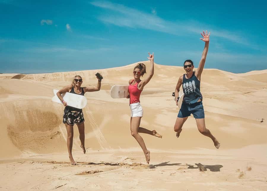 Port Stephens: Unlimited Sandboarding with 4WD Dune Transfer - Choosing your board, and why that affects your confidence fast