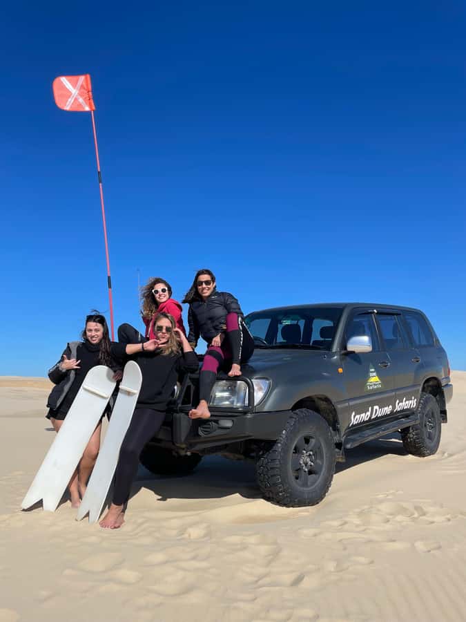 Port Stephens: Unlimited Sandboarding with 4WD Dune Transfer - Who this experience fits best, and who should choose the spectator option