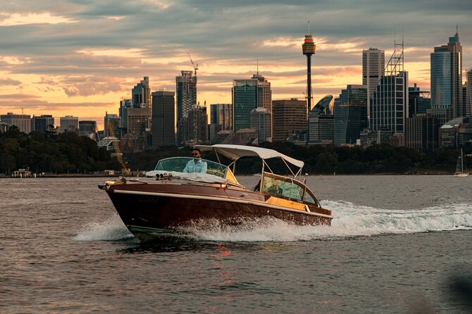 Private Sunset Cruise on Sydney Harbour for up to Six Guests - Garden Island naval base, battleships at close range