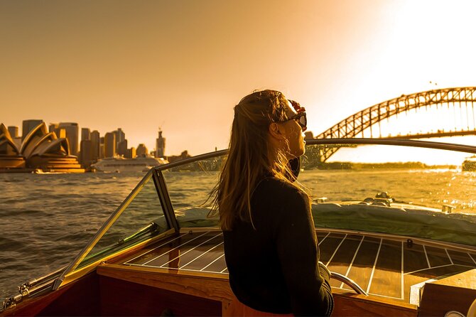 Private Sydney at Night Cruise for two guests - Harbour Bridge Up Close, Including Under the Arch