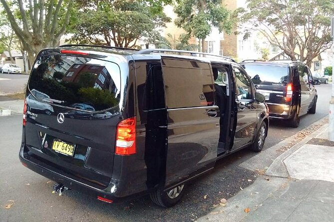 Private Transfer FROM Sydney CBD to Sydney Airport 1 to 5 people - Pickup from Sydney CBD, then straight to the airport