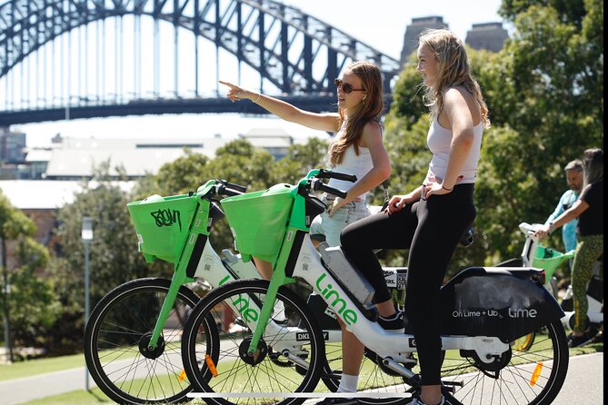 Self Guided Electric Bike Tour of Sydney - Harbour Bridge to Opera House to Circular Quay: start with the iconic skyline