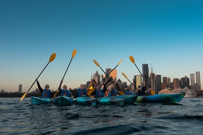 Sunset Harbour Bridge Kayak Escape - Stop 1: Sydney Harbour Bridge from the water