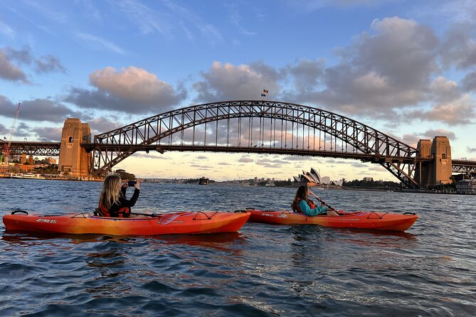 Sunset Paddle Session on Sydney Harbour (single kayak) - Meeting at Quibaree Park and Launching Without Stress