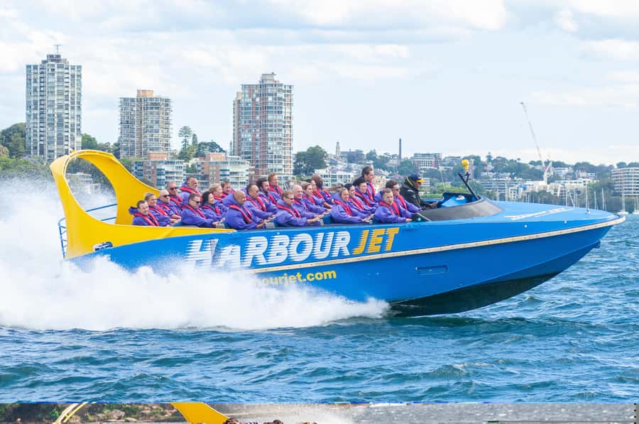 Sydney: 30-Minute Jet Boat Ride from Darling Harbour - Darling Harbour Launch Point: Cockle Bay Wharf, In Front of Nick’s