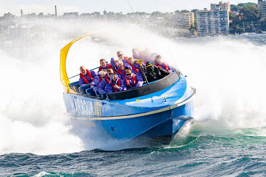 Sydney: 30-Minute Jet Boat Ride from Darling Harbour - Landmark Views From the Water: Opera House, Bridge, Barangaroo, and Islands