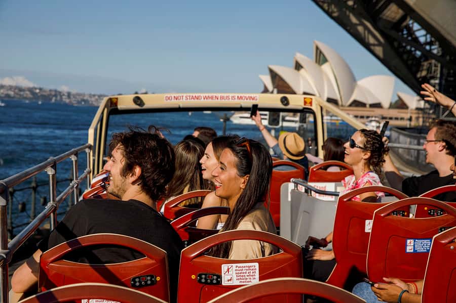 Sydney: Big Bus Hop-On Hop-Off Tour with Optional Cruise - Bondi & the Blue Line: beach culture from Central Station