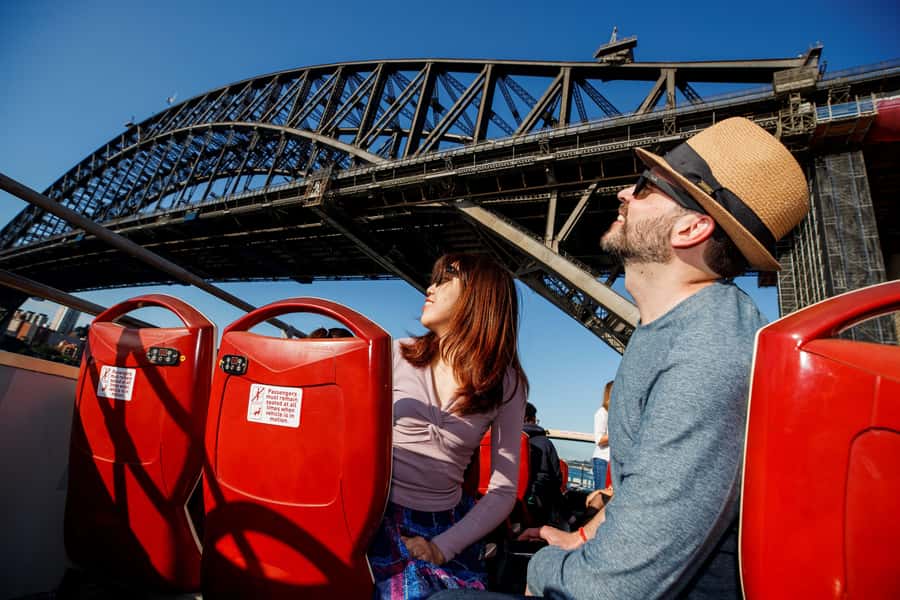 Sydney: Big Bus Hop-On Hop-Off Tour with Optional Cruise - Night Tour add-on: non-stop panoramas at 7:00pm and 7:30pm