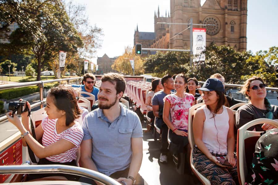 Sydney: Big Bus Hop-On Hop-Off Tour with Optional Cruise - Comfort, audio, and the reality of open-top riding