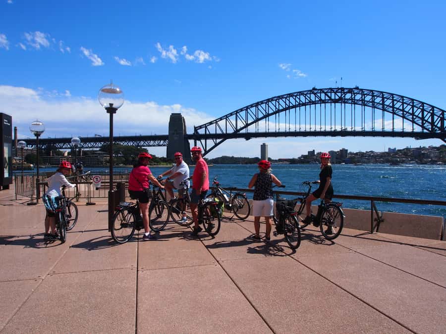Sydney: Guided Harbour E-Bike Tour - Over Sydney Harbour Bridge: the moment that sells the tour