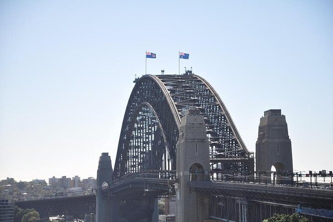 Sydney Half Day Private Tour - Balmoral Beach and Watsons Bay: coastline framing that helps everything else