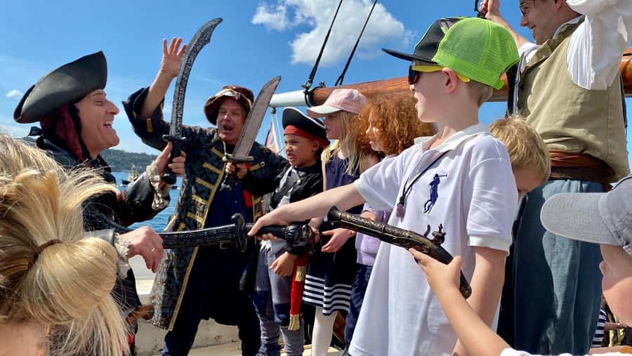Sydney Harbor: Theatrical Pirates Cruise - Campbell’s Cove start point: how to show up and not miss the fun