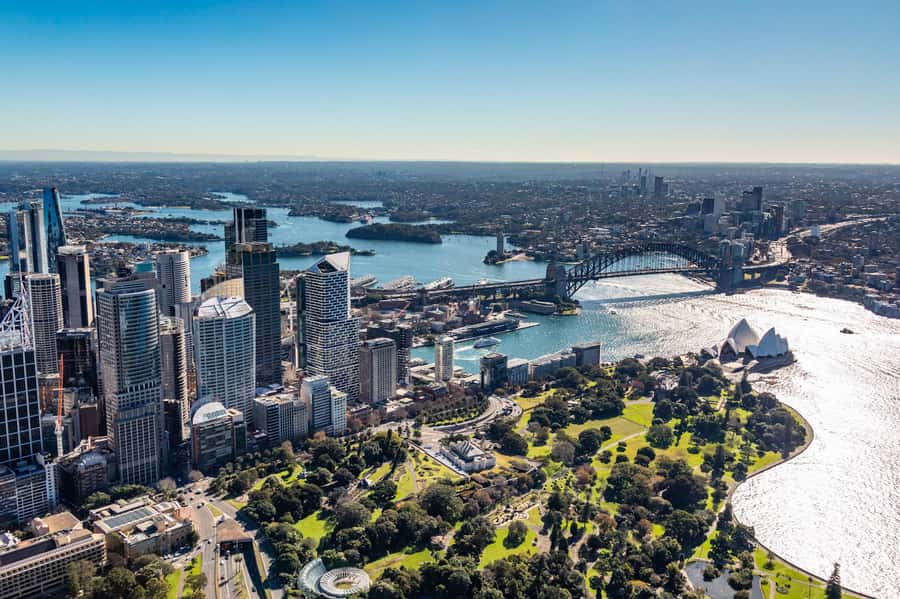 Sydney Harbour: 20 Minute Private Helicopter Flight for 2 - Harbour icons from above: Bridge and Opera House