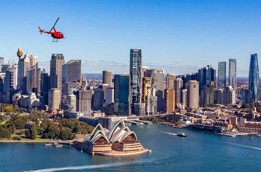 Sydney Harbour: 20 Minute Private Helicopter Flight for 2 - From Sydney Airport: briefing, photos, then takeoff
