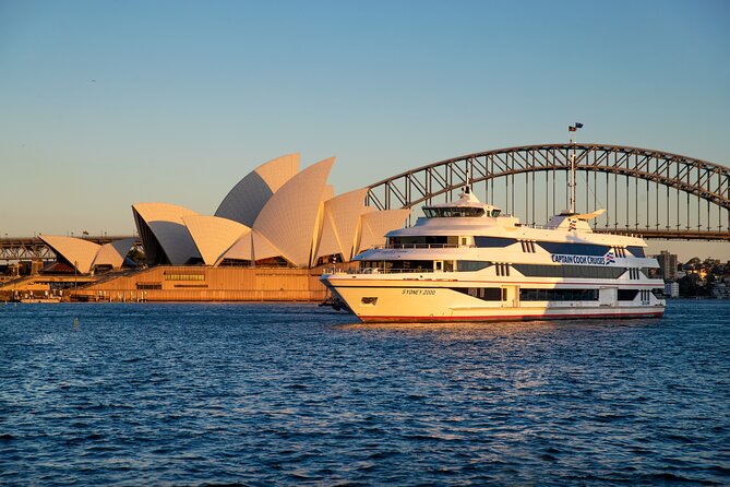 Sydney Harbour Sunset Dinner Cruise from Circular Quay - The harbour loop: Opera House, Bridge, and the skyline glow