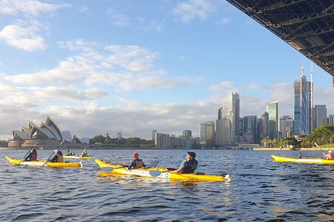 Sydney Harbour Sunset Dinner Paddle - Shark Island dinner: what you eat and how the timing works
