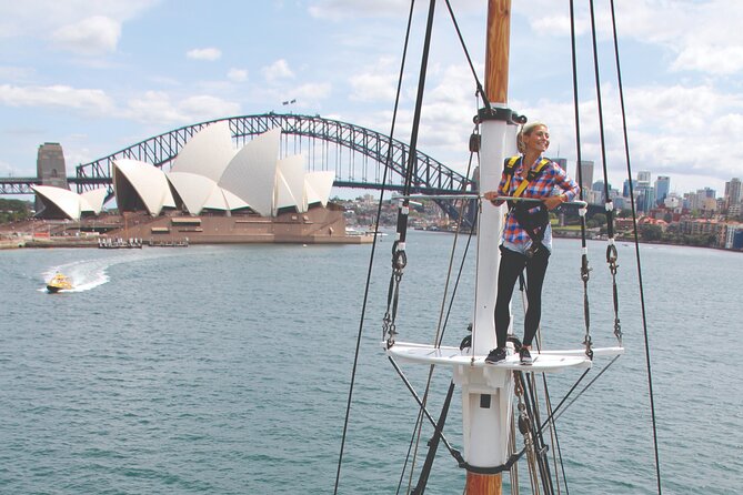 Sydney Harbour Tall Ship Lunch Cruise - A restored 1920s tall ship is the draw